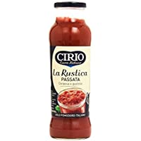 12x Cirio Passata di Pomodoro Rustica 100% Italian Tomato Sauce for Pasta 680g